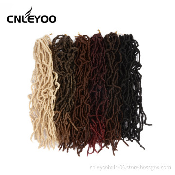 Special offer wholesale high temperature resistant artificial locks crochet African ladies whip wig